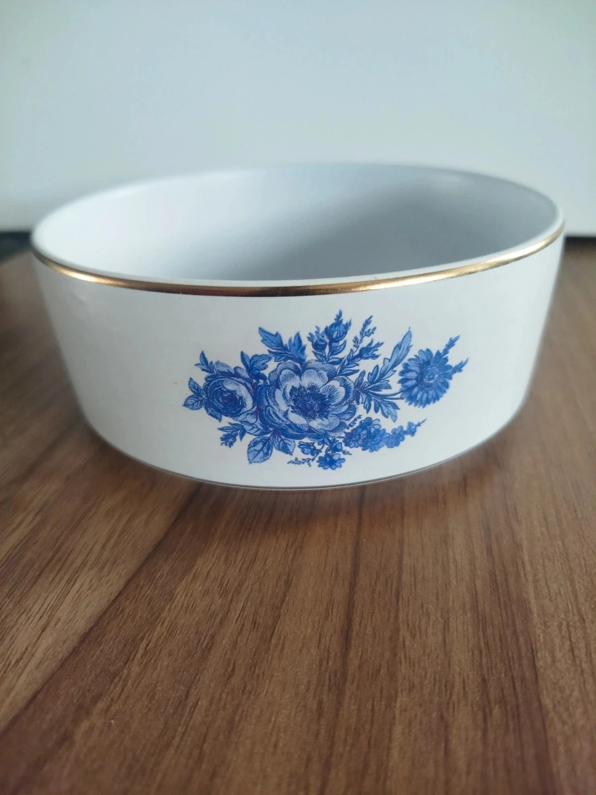 Floral decoration plate Blue Rose – photo 2